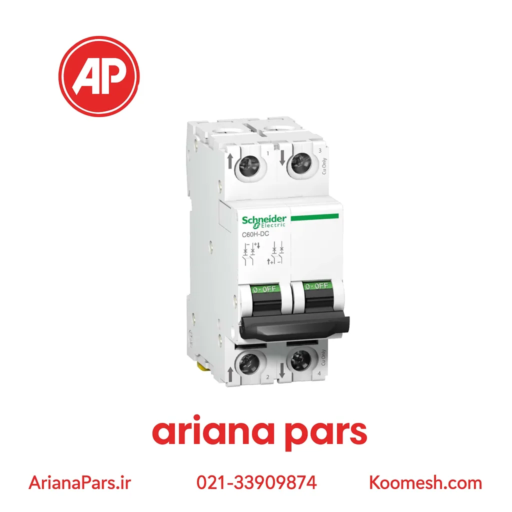 A9N61522 کلید مينياتوری دو پل