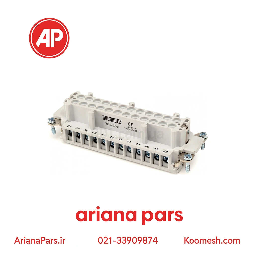 EB024CP00 کانکتور فرمان 24 پین مادگی