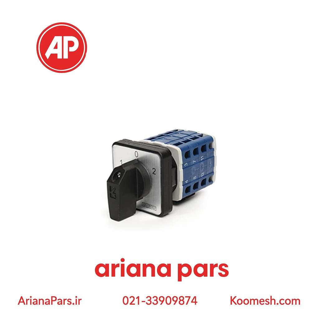 PSA032KD434S کلید گردان سلکتوری