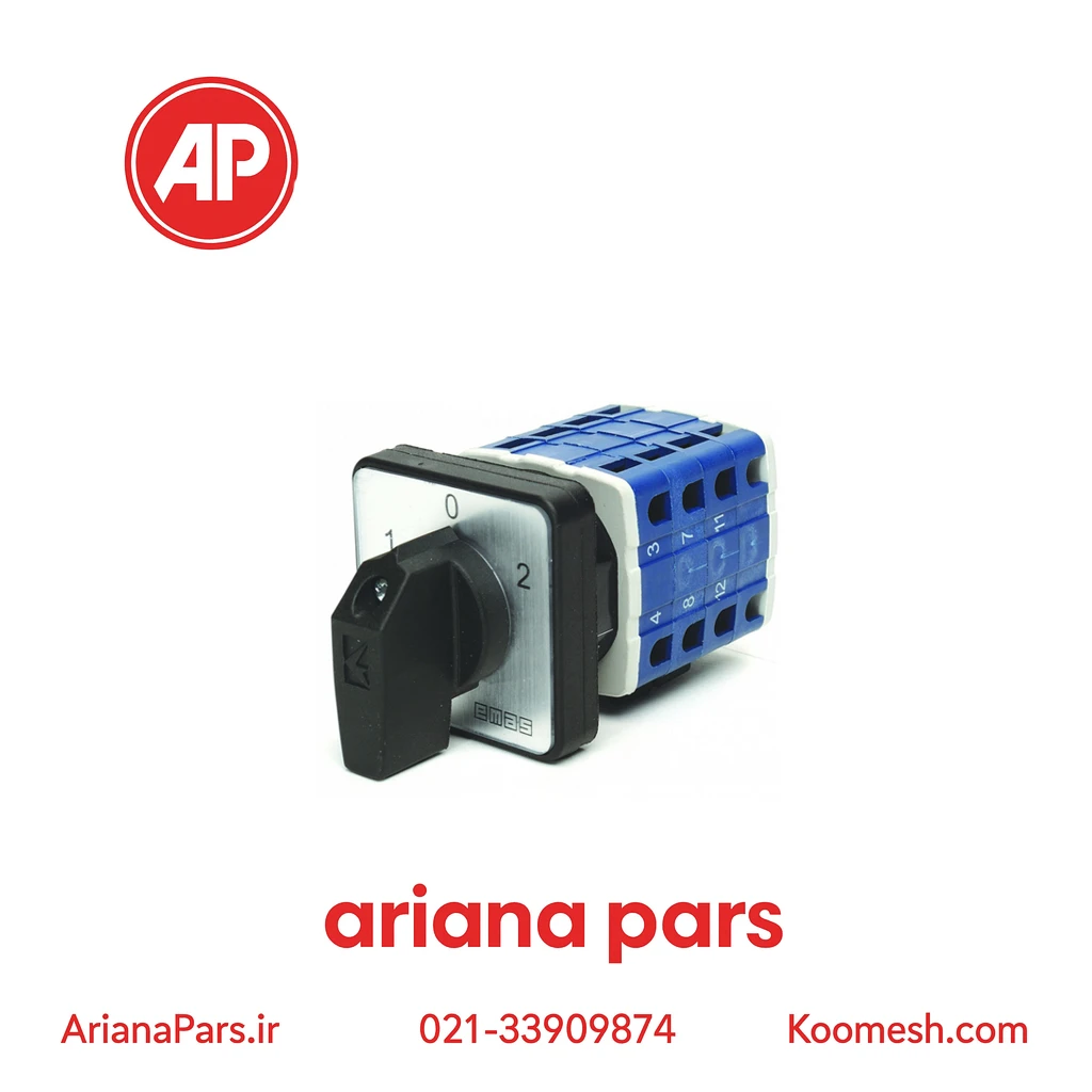 PSA063KD434S کلید گردان سلکتوری